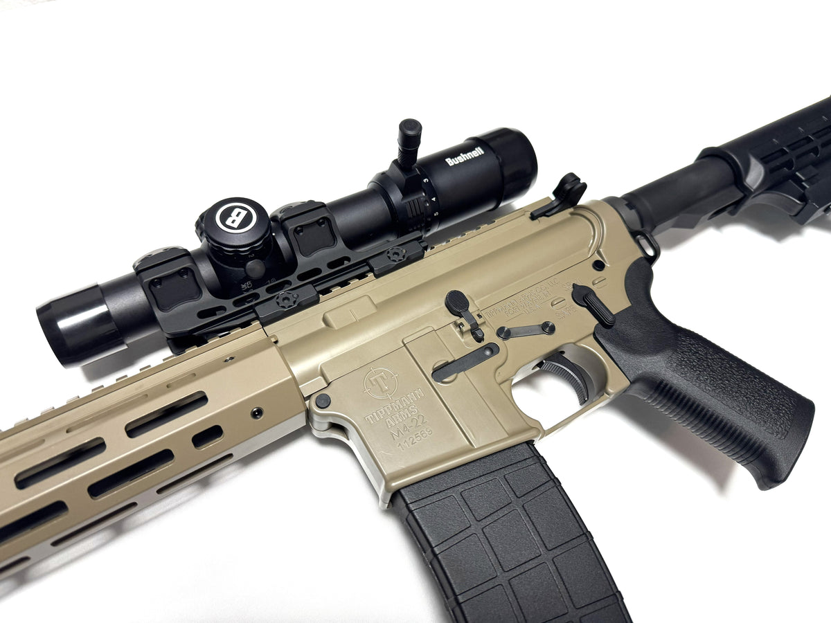 TIPPMANN M4-22 ELITE-L inkl. Bushnell AR Optic, A-TEC Schalldämpfer,...(Gebrauchtwaffe)