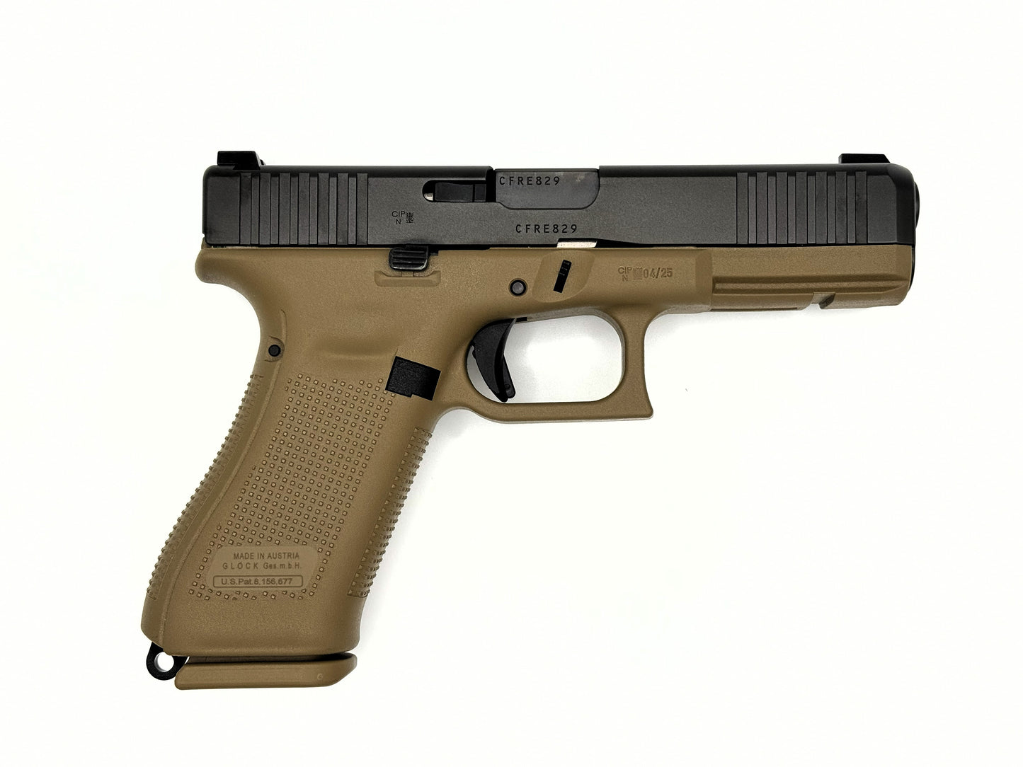 Glock Pistole 17 Gen5 FR Coyote (French Army Pistol)